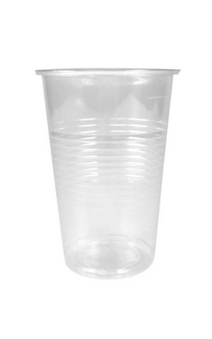 Műanyag pohár, víztiszta
